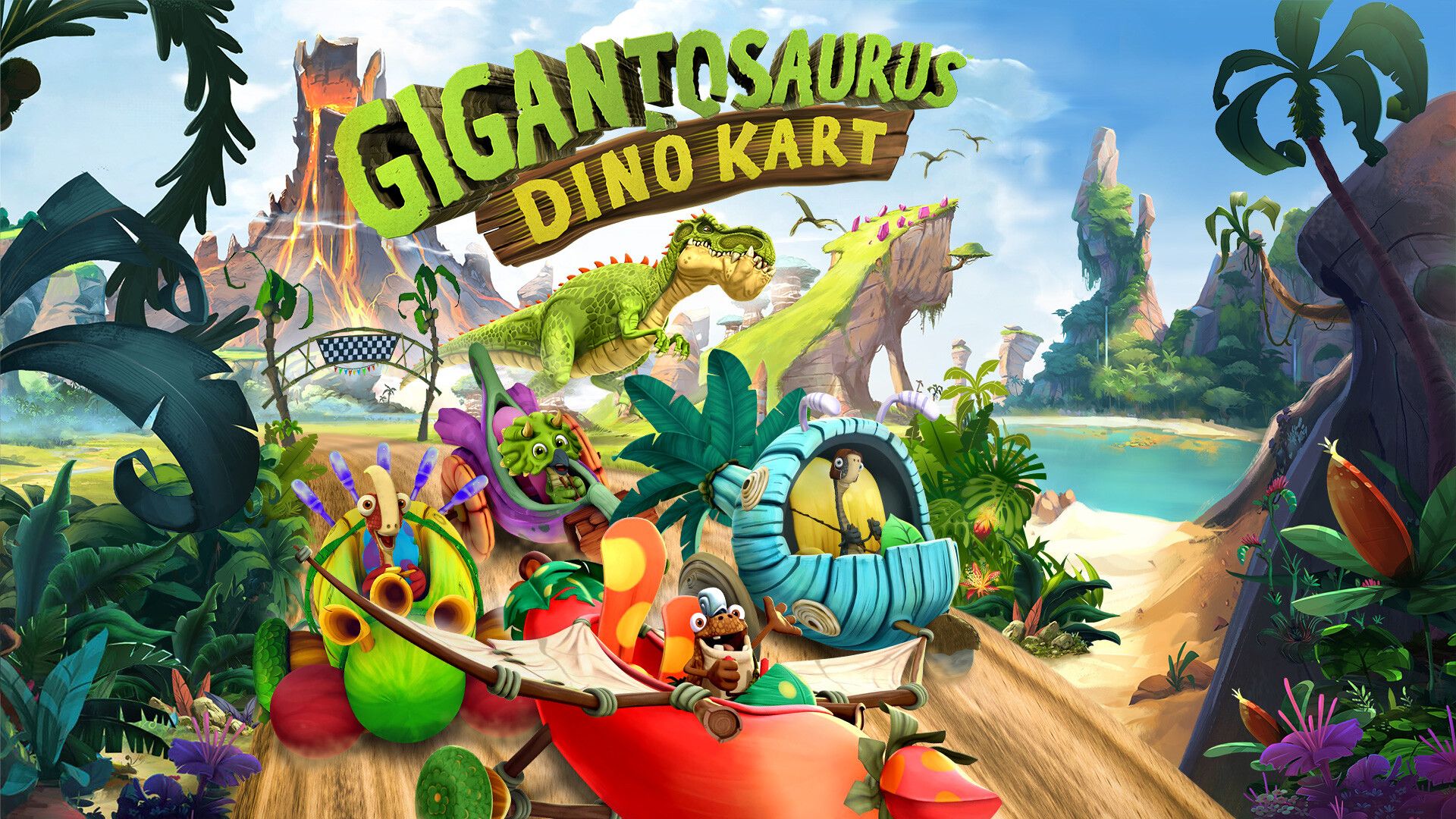 1920x1080 Gigantosaurus: Dino Kart