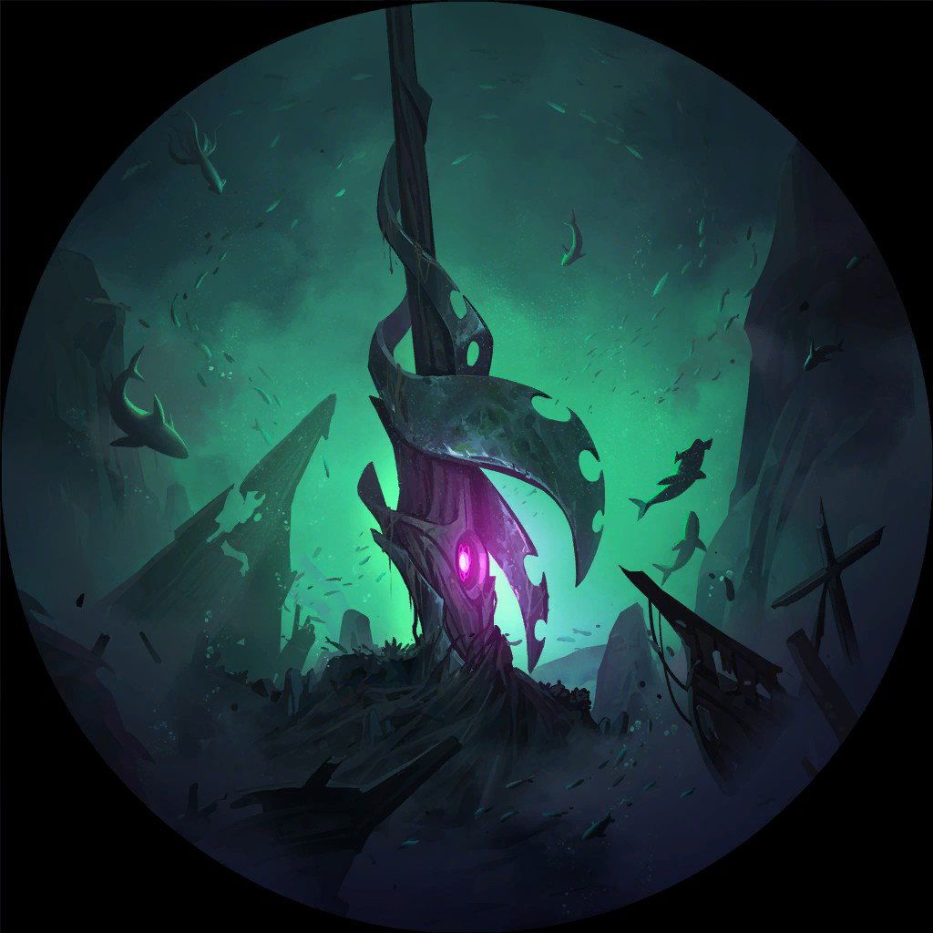 1024x1024 The Darkin Harpoon. Legends of Runeterra LOR Cards