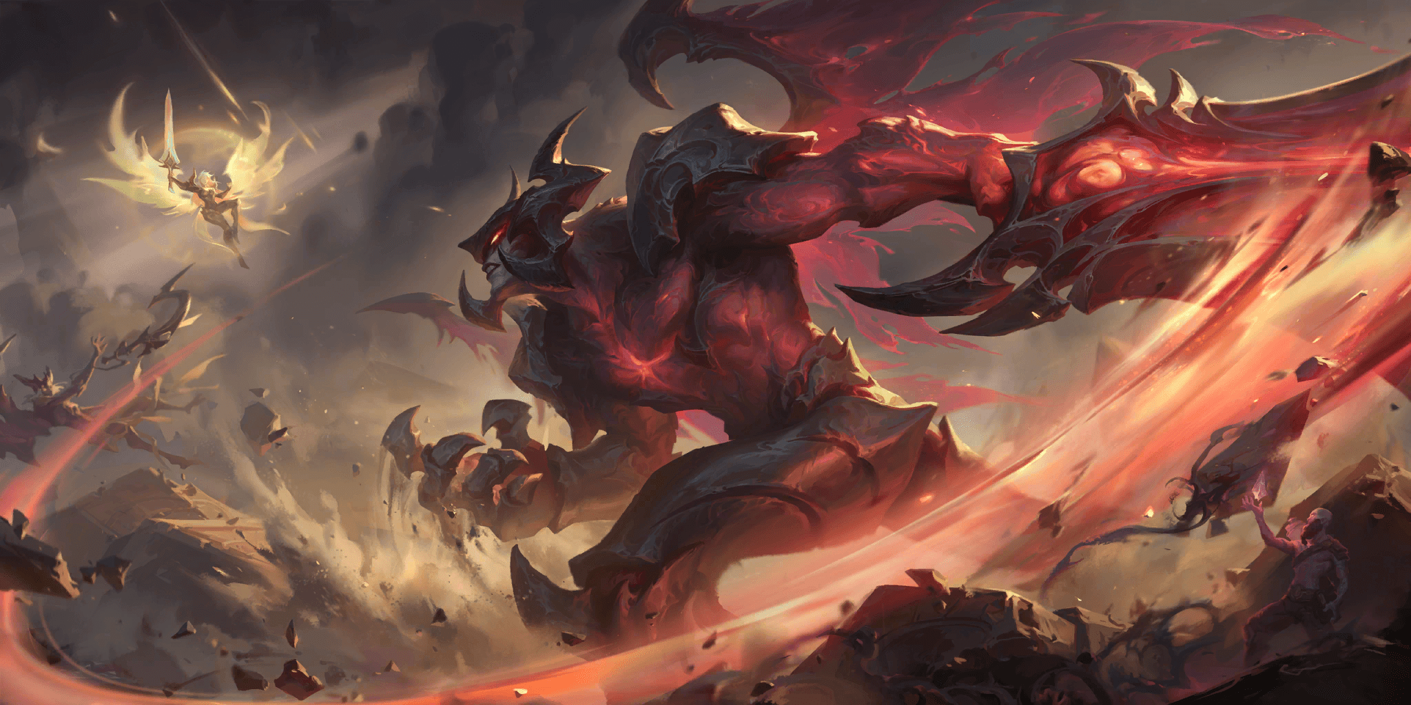 2048x1024 The Darkin Saga: World Ender (Expansion). League of Legends