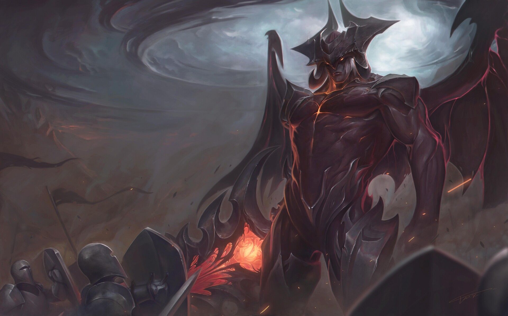 1920x1195 Aatrox, The Darkin Blade