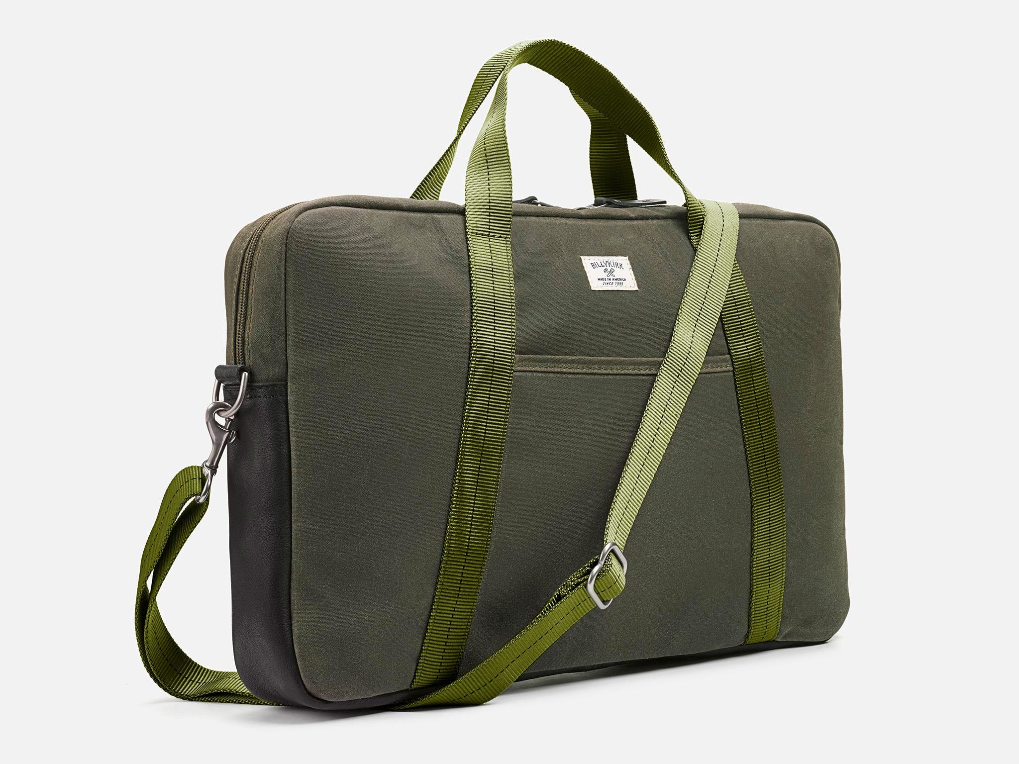 2048x1536 No. 508 Standard Issue Slim Briefcase, Olive