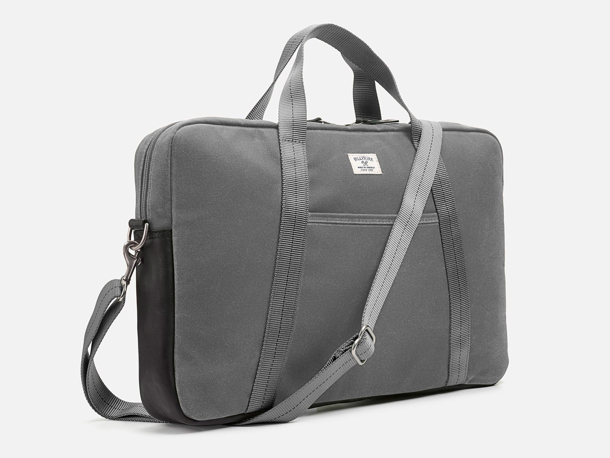 2048x1536 No. 508 Standard Issue Slim Briefcase, Ash