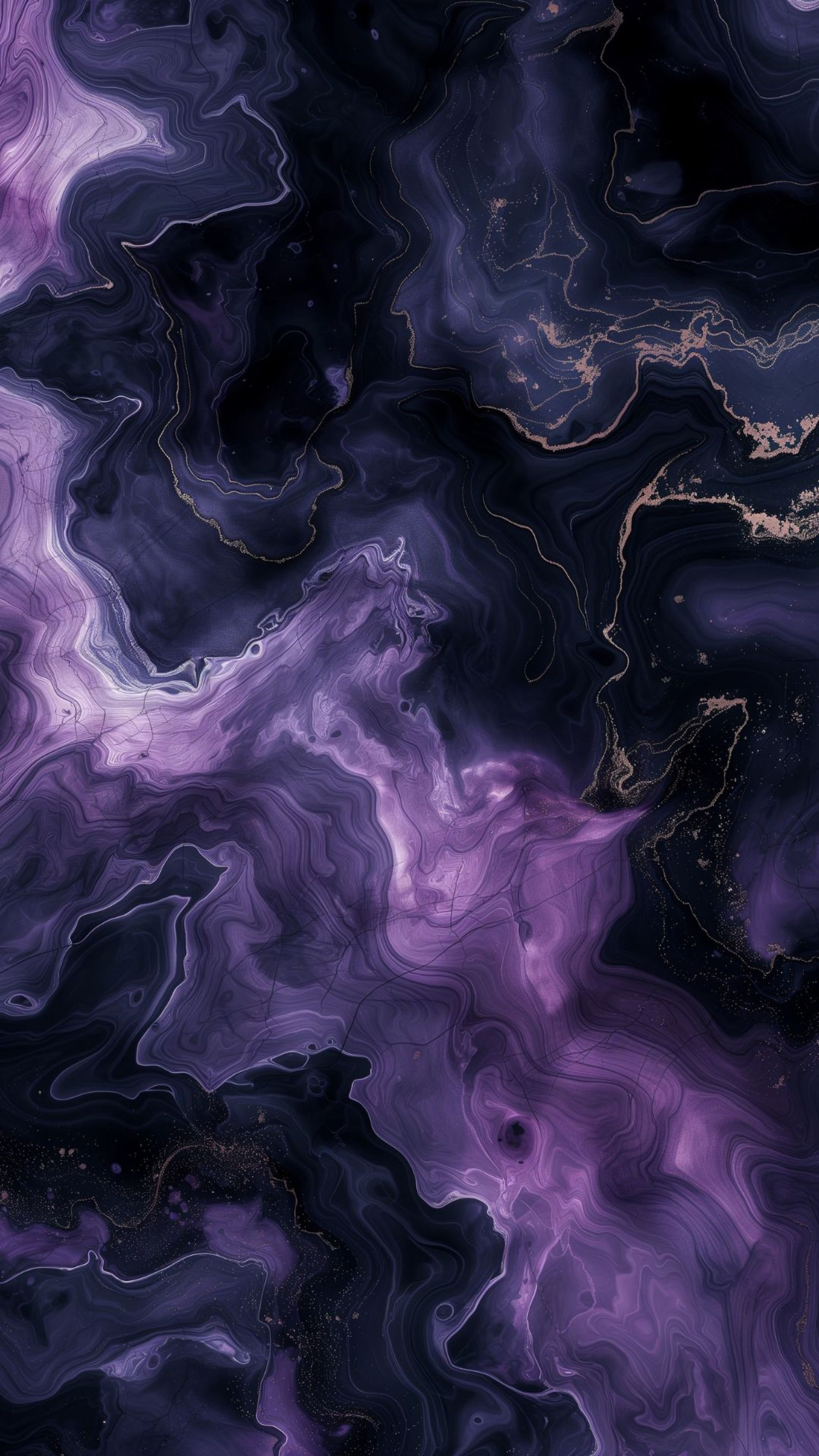 2500x4444 Stunning Marble Dark Purple Violet