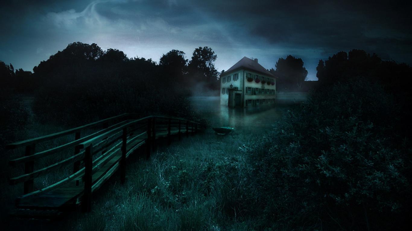 1366x768 Free Best Dark Nature Image on your Android