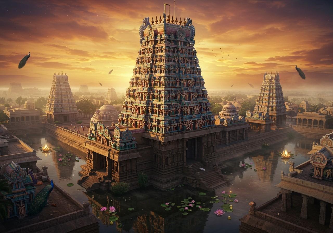 1280x896 Meenakshi Amman Temple: A Photographer's Paradise Stunning Shots's Biggest Dashakarma Bhandar