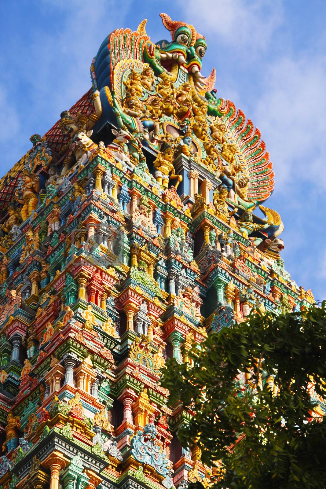 1067x1600 Meenakshi Amman Temple Madurai by tboyajiev Vectors & Illustrations with Unlimited Downloads