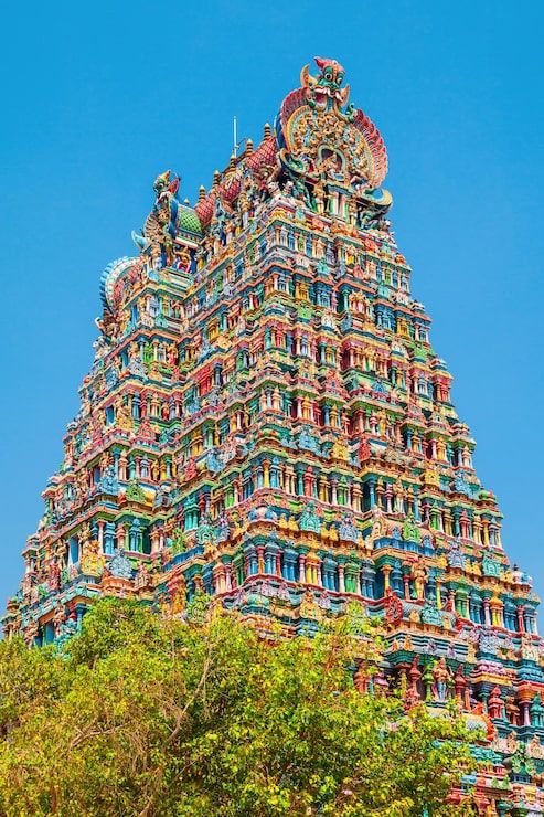 493x740 Meenakshi temple Image