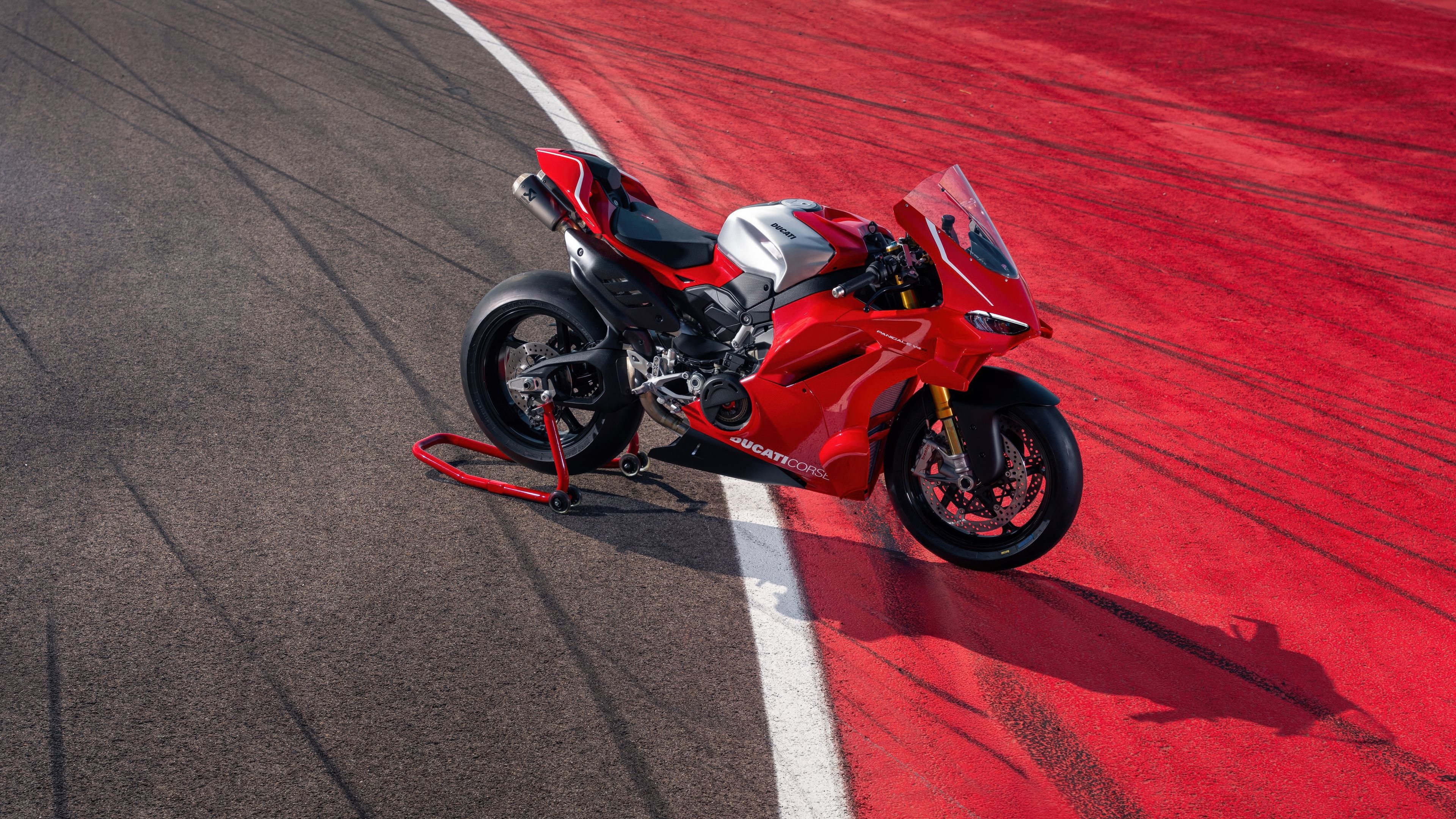 3840x2160 Ducati Panigale V4 R Wallpaper 4K, Red bikes, 5K, Sports bikes, 2026