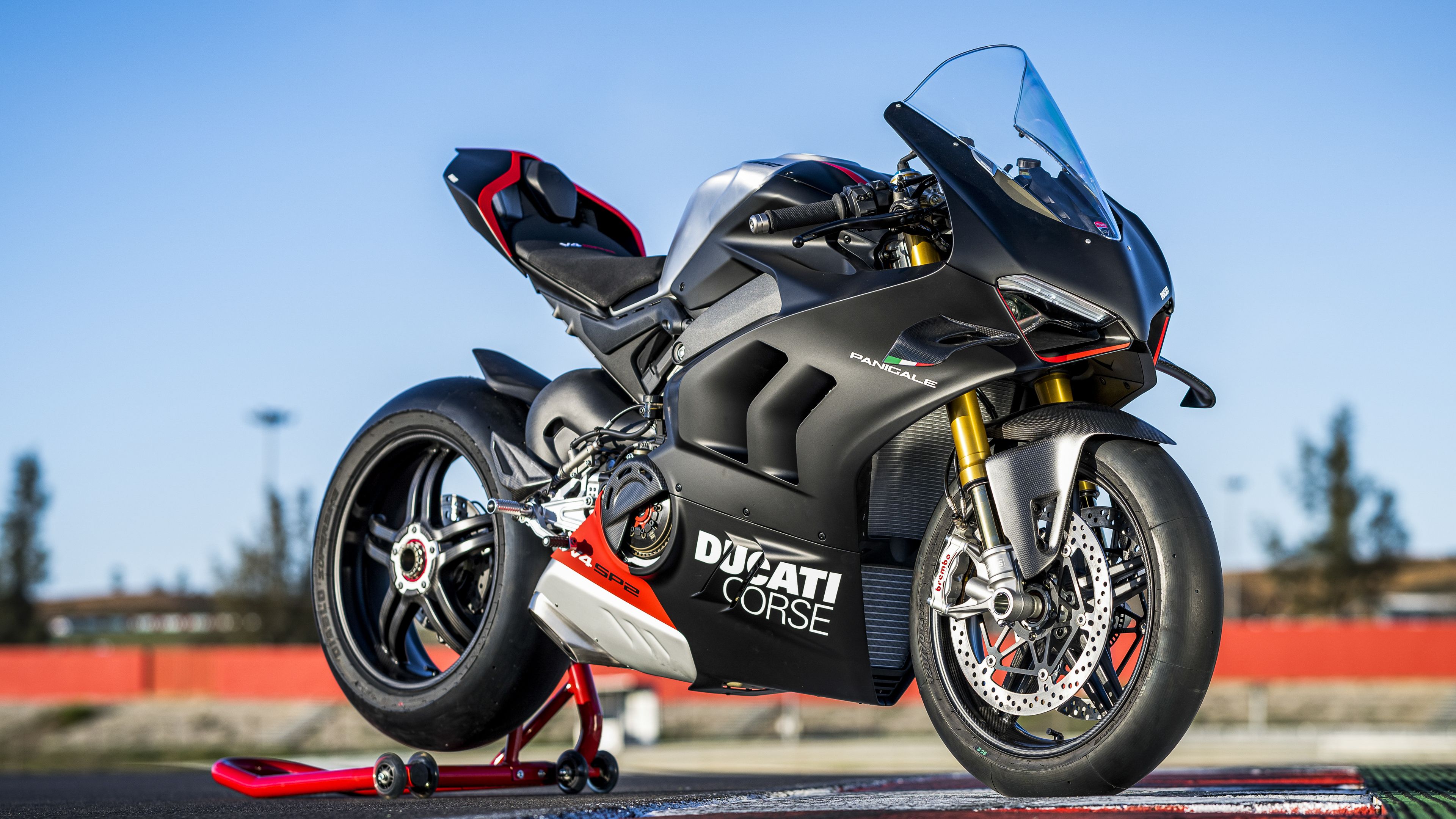 3840x2160 Ducati Panigale V4 Wallpaper