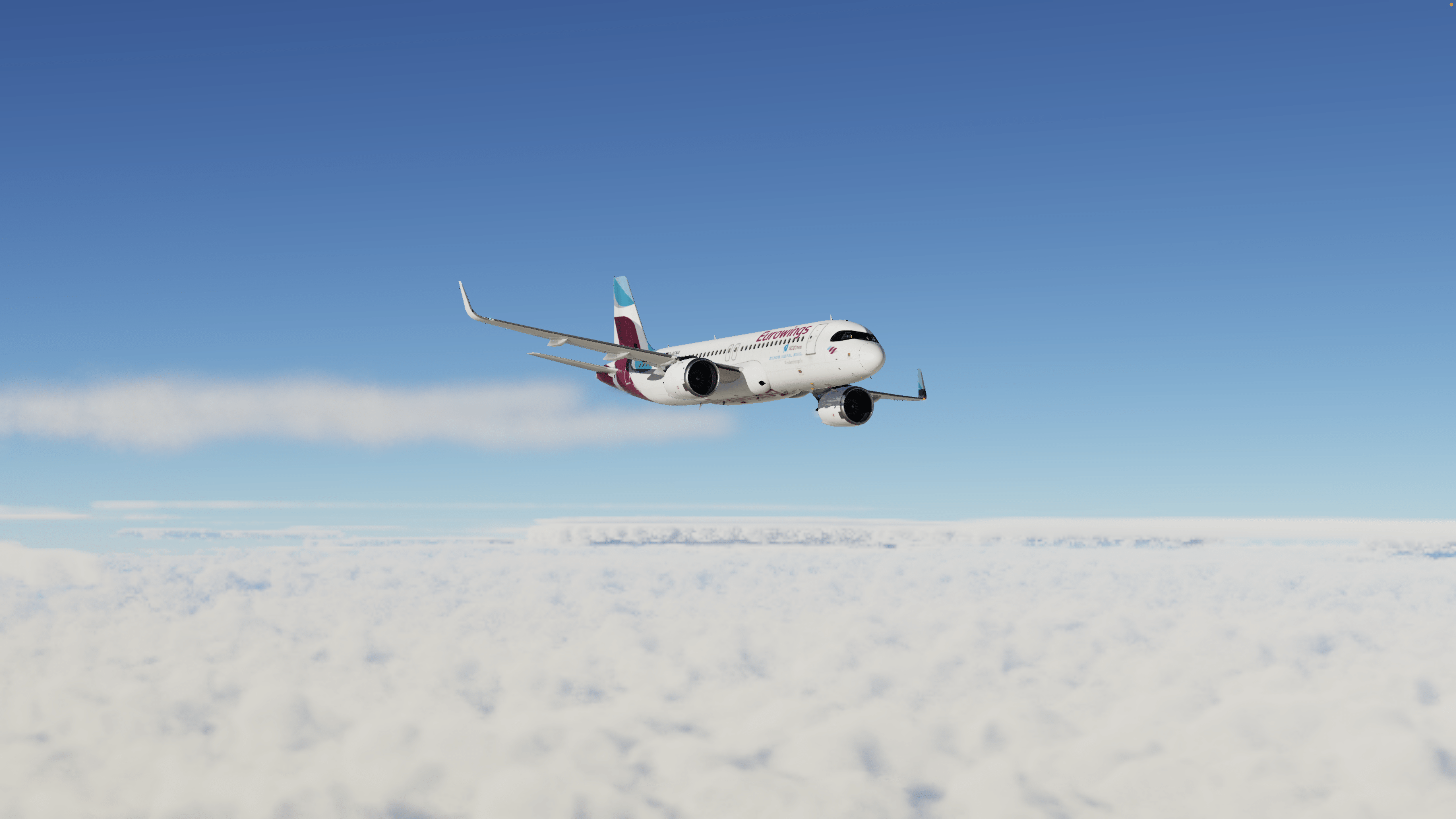 5120x2880 Today's Eurowings flight! did you fly today?