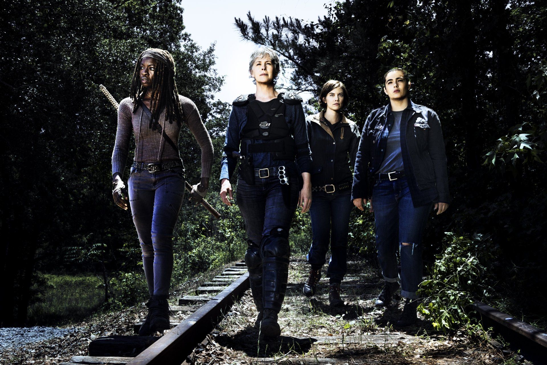 1920x1281 The Walking Dead Heroines: Michonne, Tara, Maggie & Carol 4K Ultra HD Wallpaperx3003