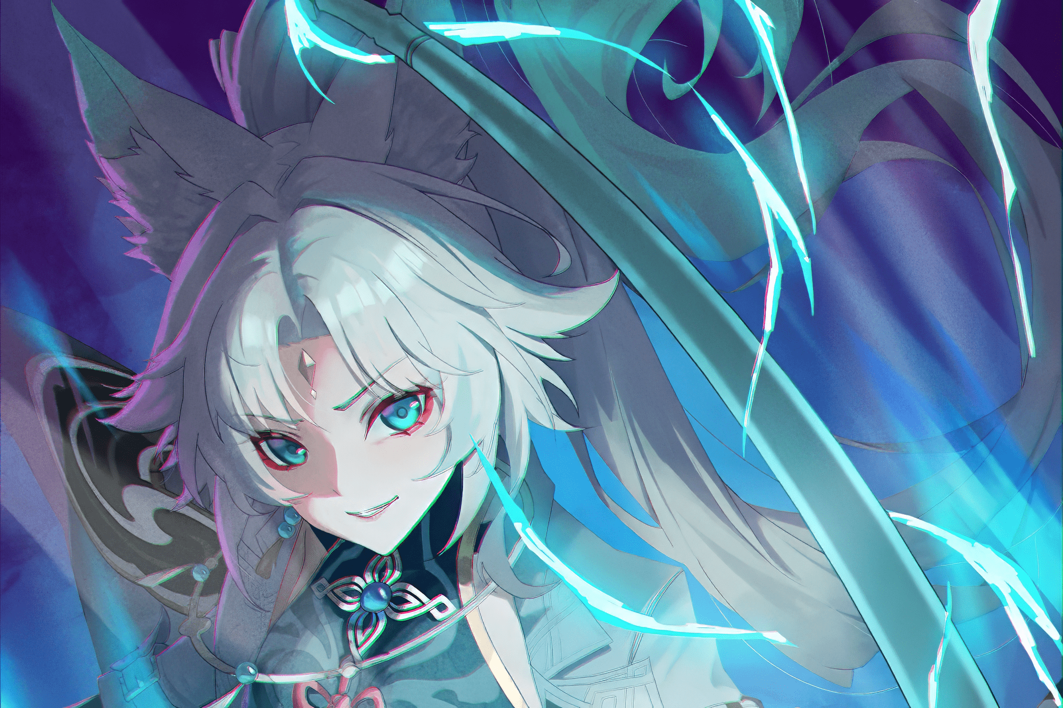 2160x1440 Feixiao HD Wallpaper: Star Rail Adventure by 咸水长虫x1440