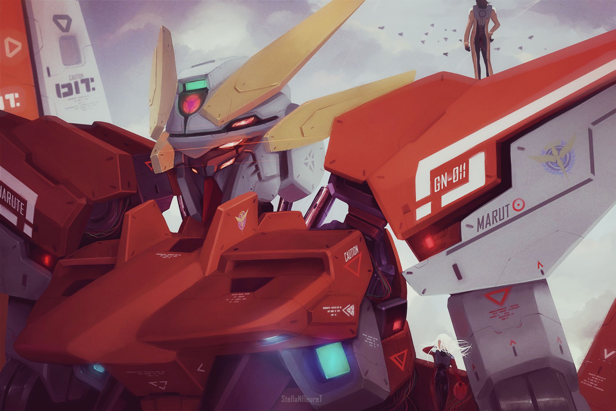 2160x1440 Download Anime Mobile Suit Gundam 00 HD Wallpaper