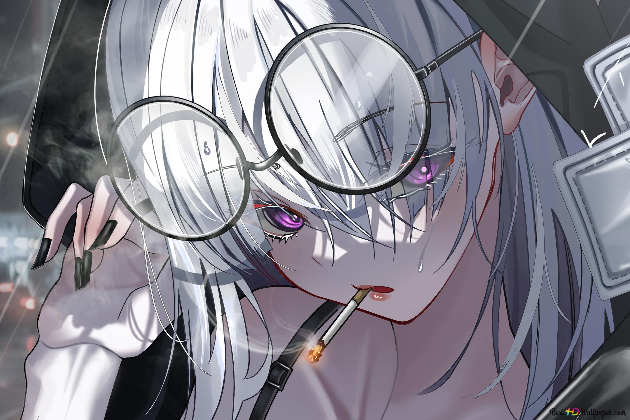 2160x1440 Anime Smoking 4k Wallpaper