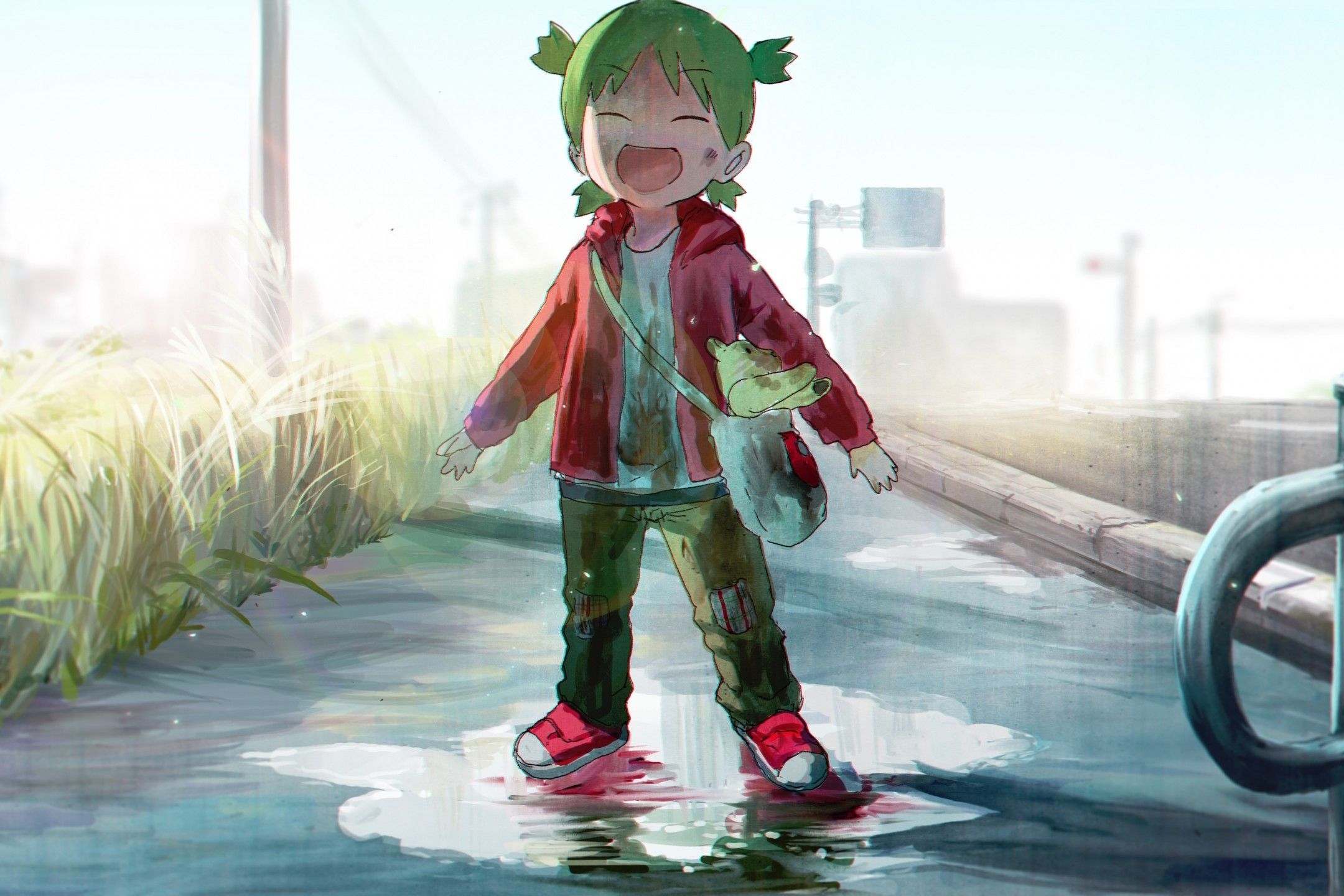 2160x1440 Cute Anime Child Wallpaper