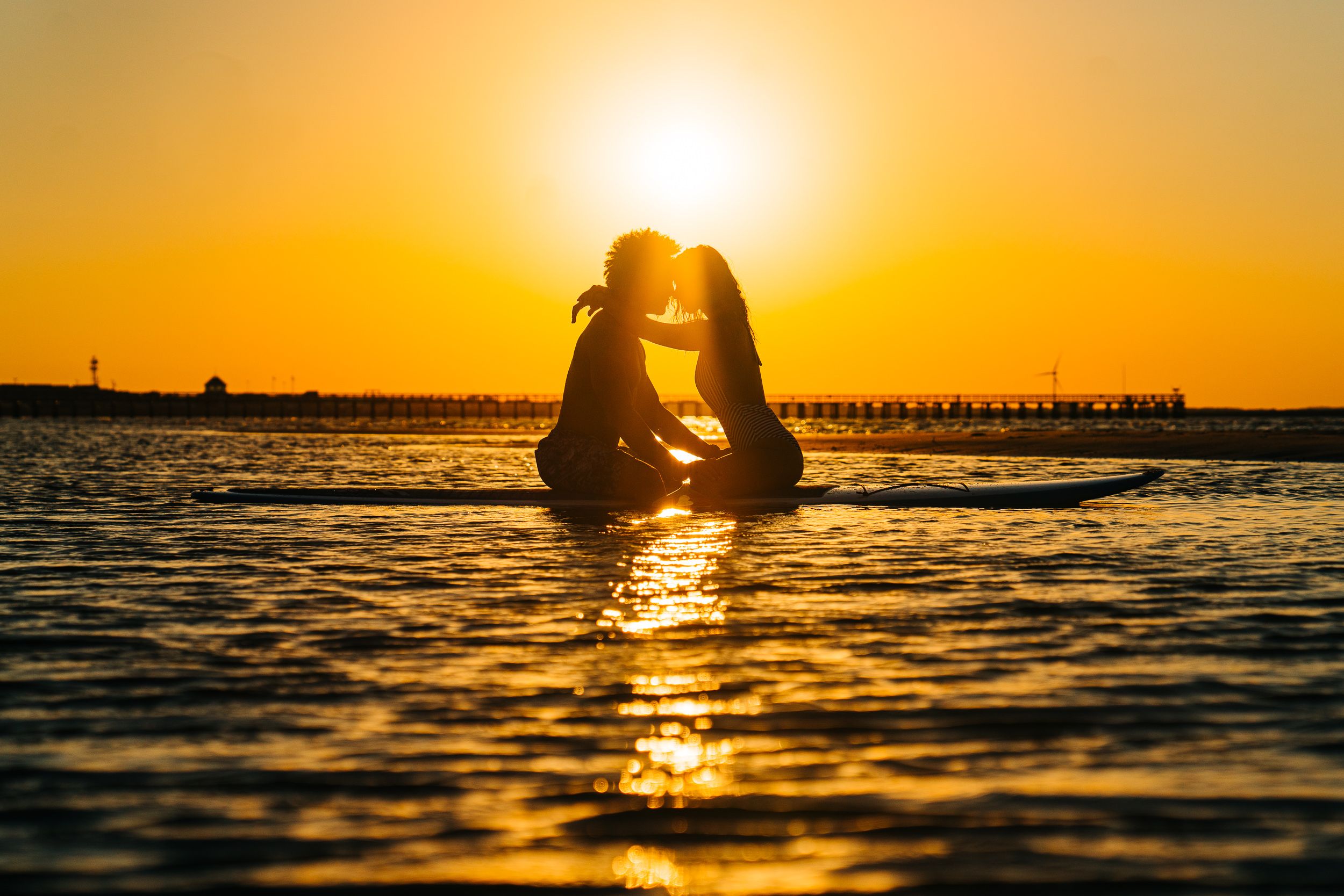 2500x1668 Paddle Boarding (SUP) Engagement Photo Wedding and Elopement Photographer. Abby Shepard Photography