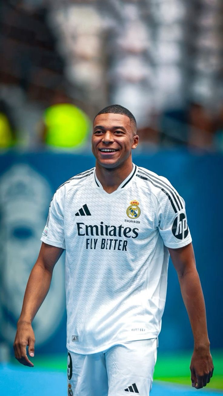 736x1308 4k Wallpaper Kylian Mbappe Real Madrid 2024