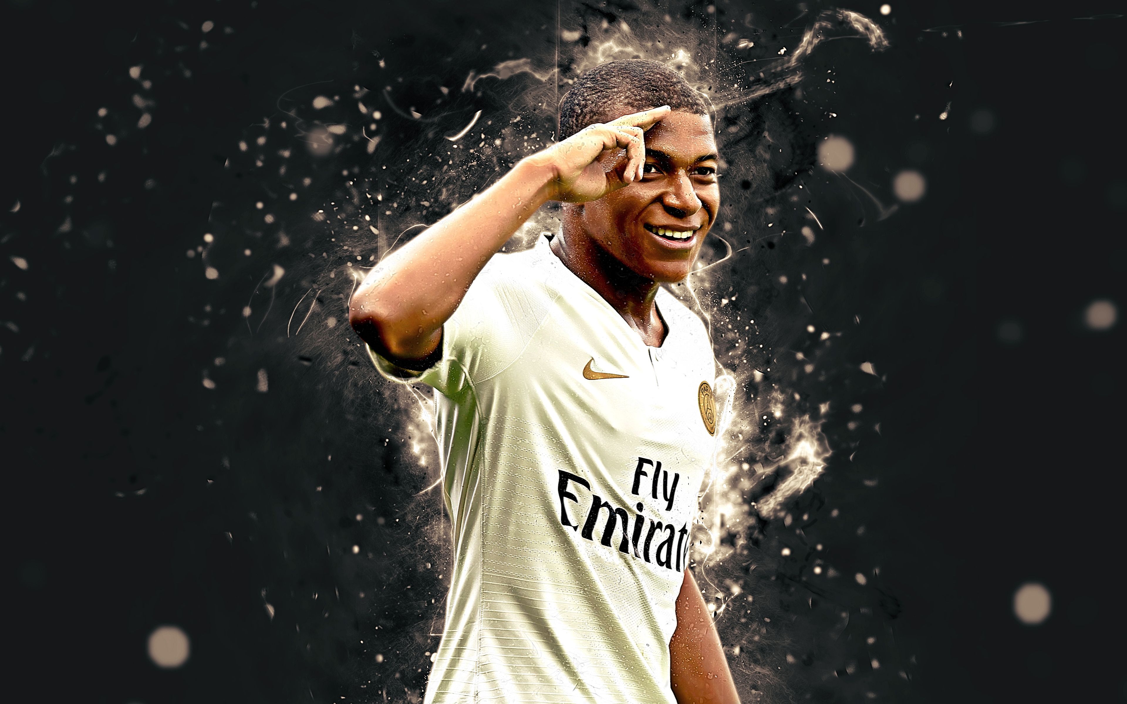 3840x2400 Phone wallpaper: Kylian Mbappé, Sports, Paris Saint Germain F C, Soccer 447463