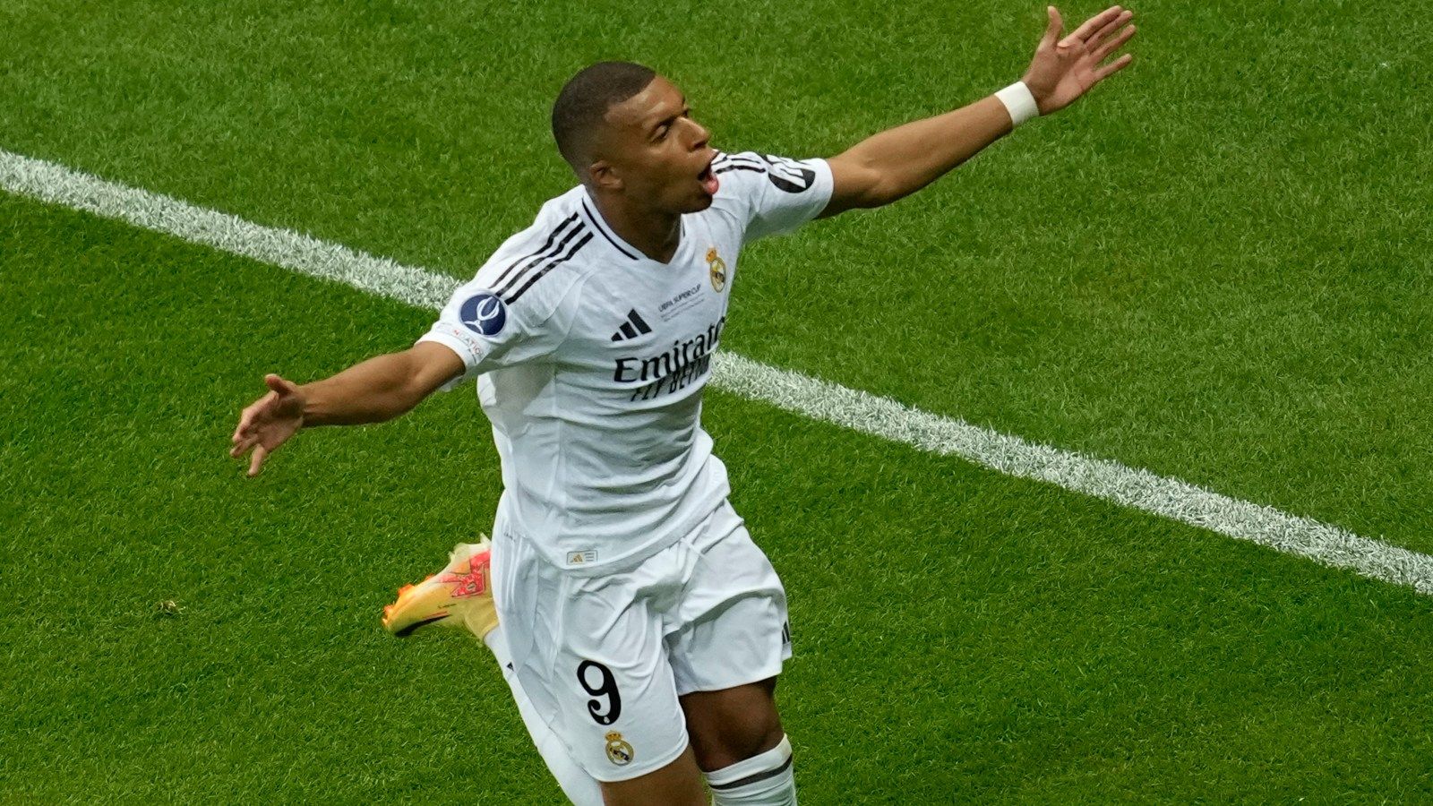 1600x900 Kylian Mbappé scores in Real Madrid debut