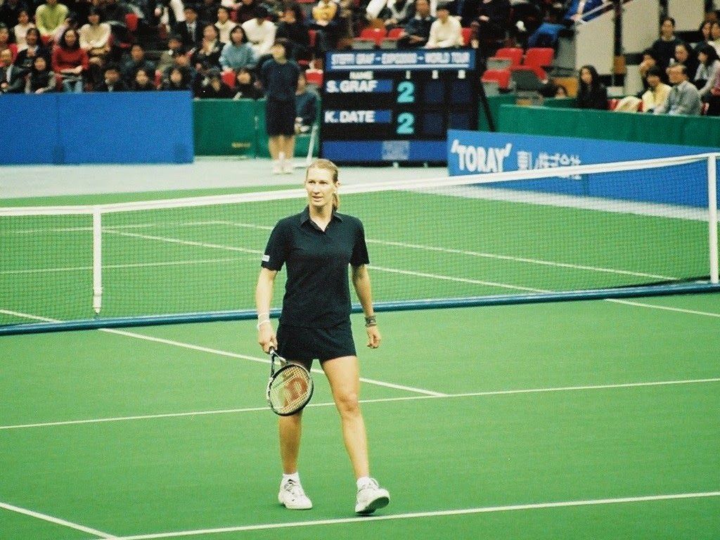1024x768 World Tennis Stars : Steffi Graf Profile And HD Wallpaper 2014
