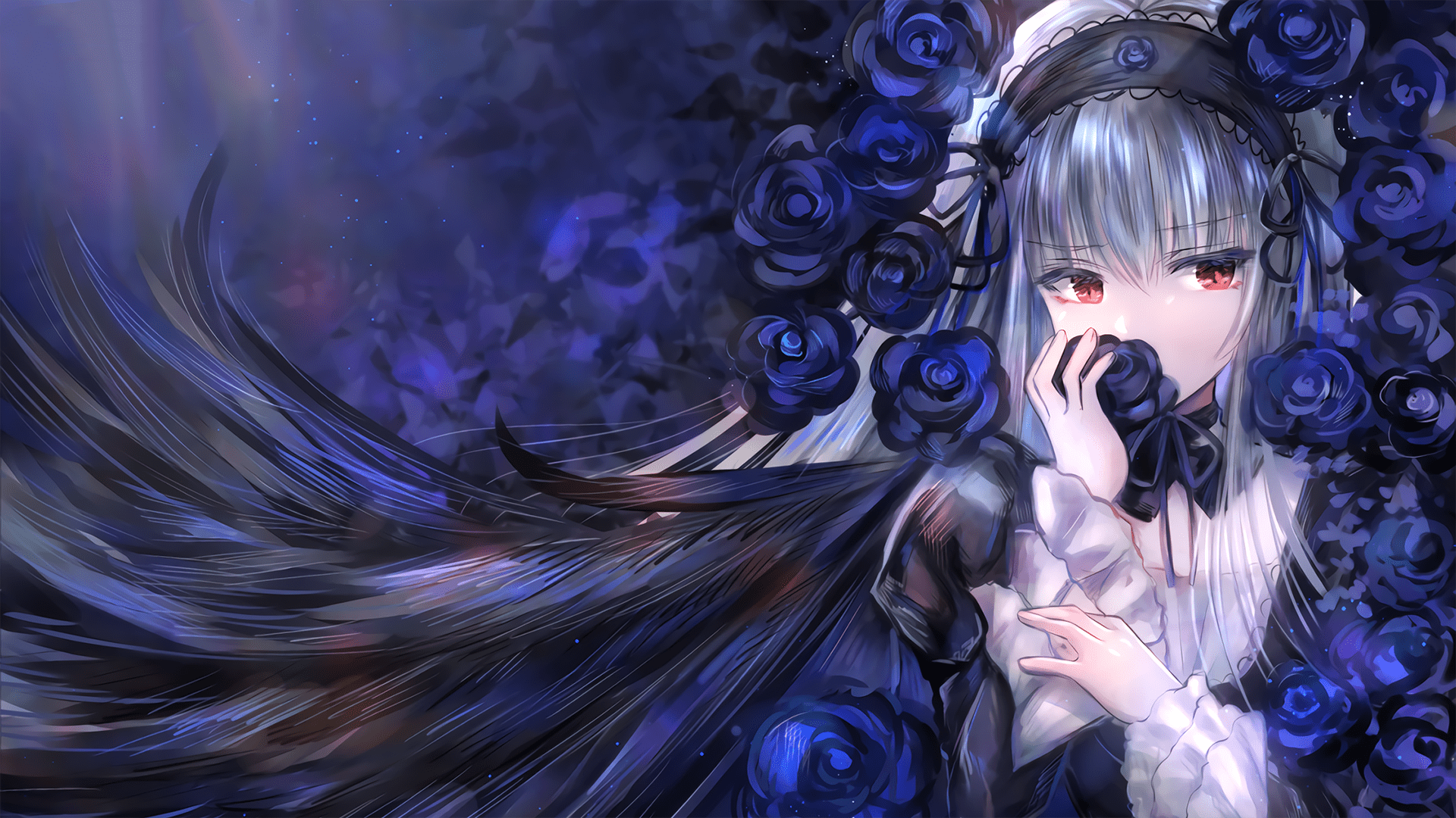 1920x1080 Suigintou's Midnight Bloom