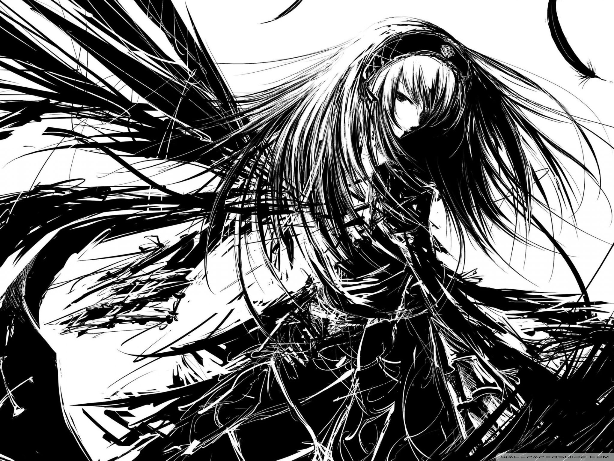 2048x1536 Rozen Maiden Suigintou 4K UHD Wallpaper for UltraHD Desktop and TV : Smartphone and Tablet Devices