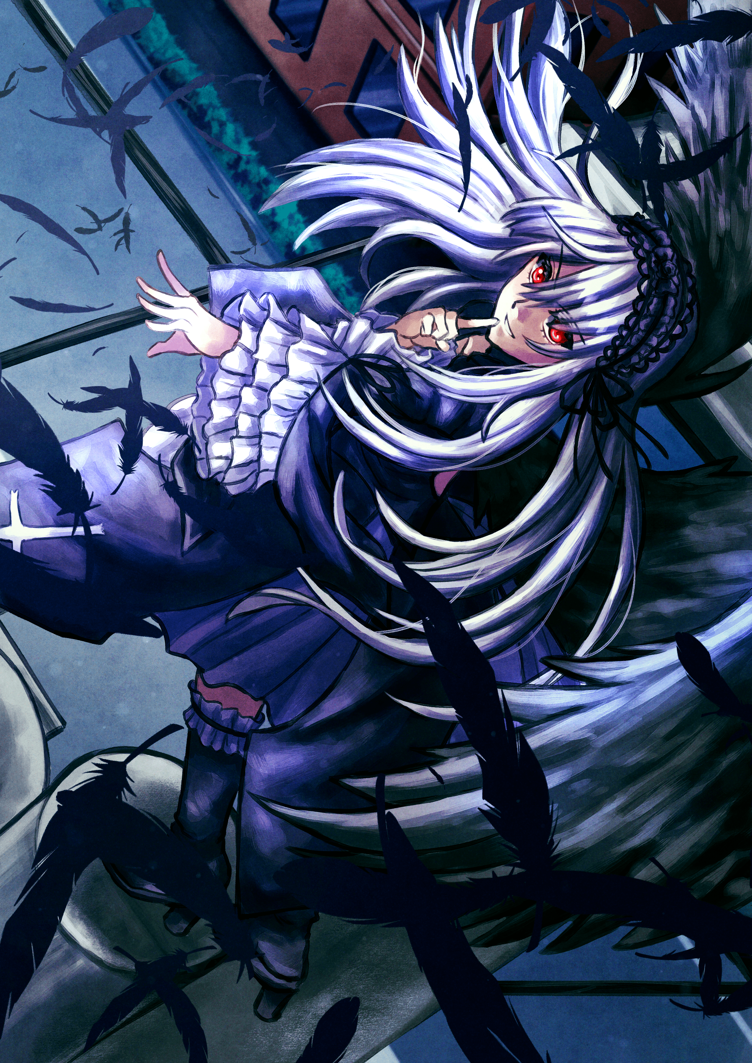 2481x3507 Suigintou fanart