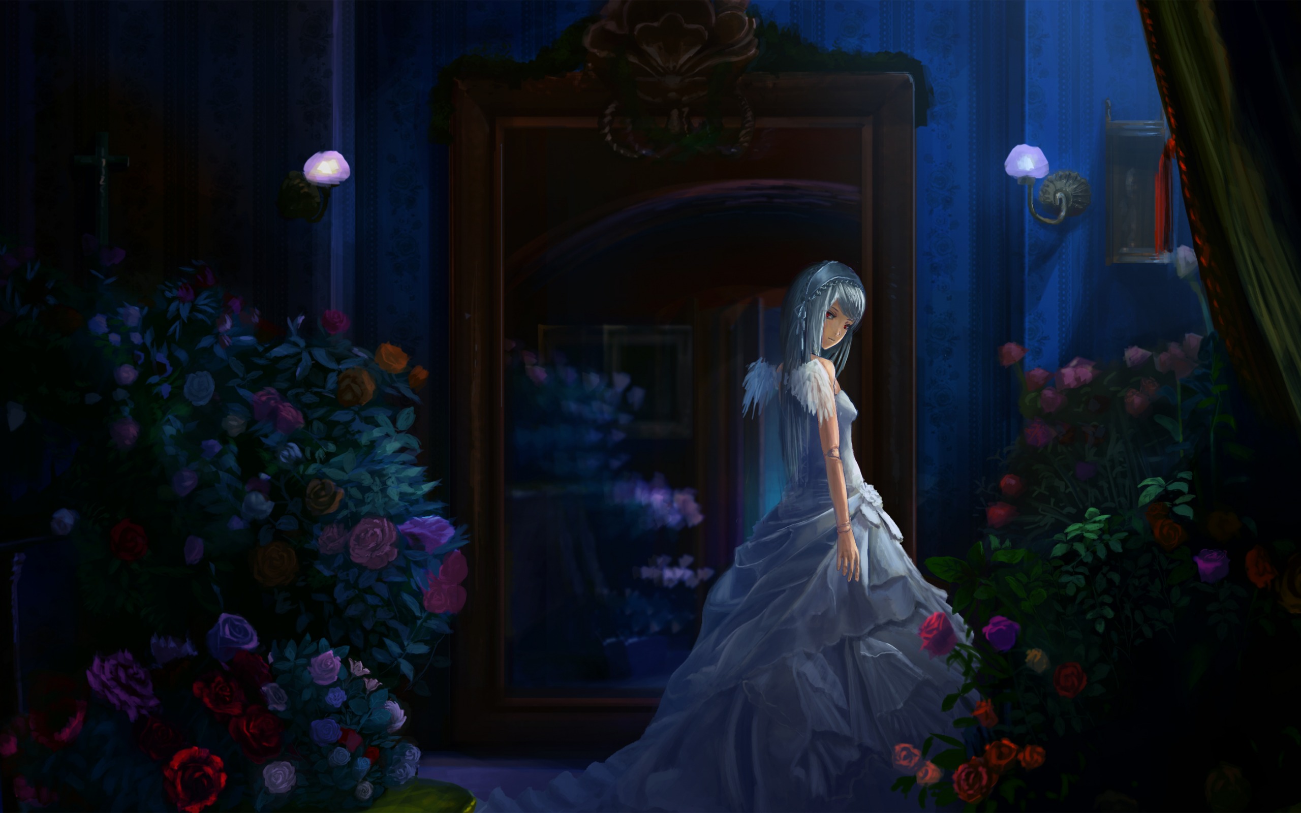 2560x1600 rozen maiden, suigintou, girl Wallpaper, HD Anime 4K Wallpaper, Image and Background
