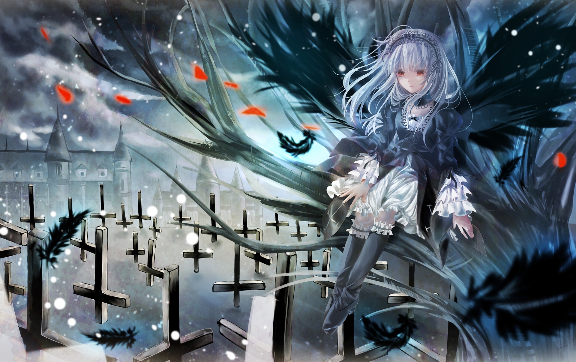 1920x1207 Suigintou (Rozen Maiden) HD wallpaper