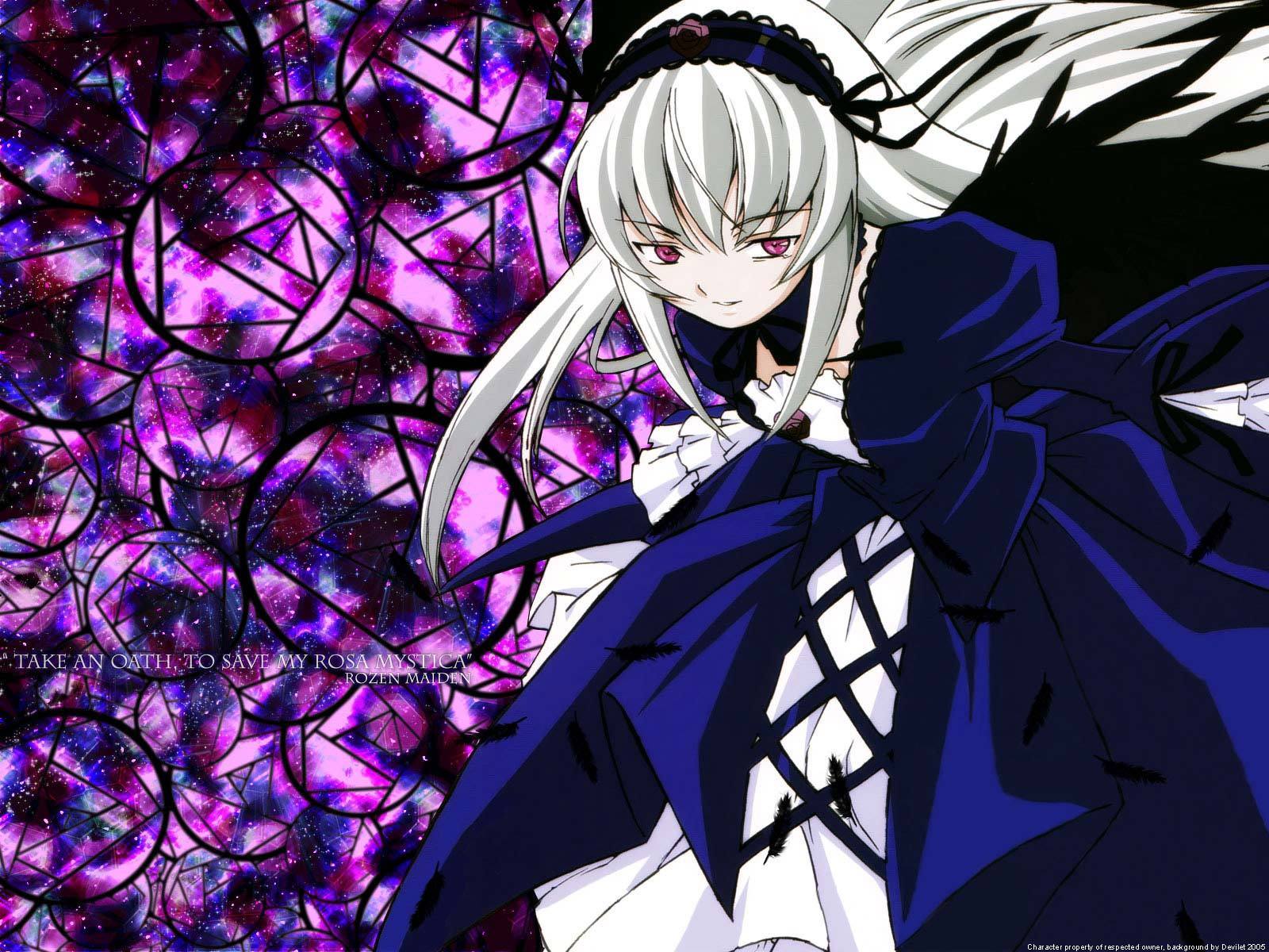 1600x1200 Suigintou [Rozen Maiden] Minecraft Skin