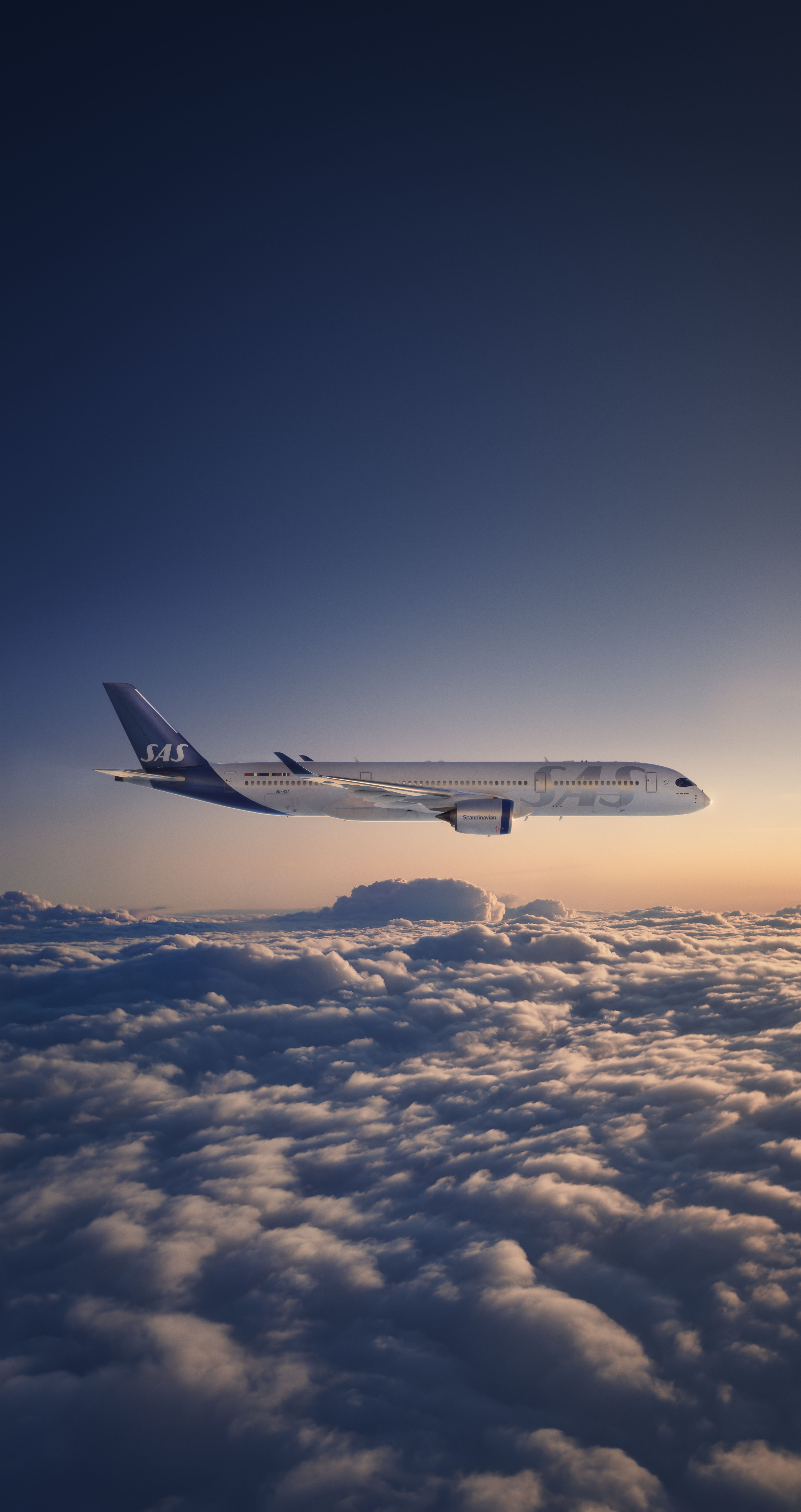 4800x9063 Scandinavian Airlines Wallpaper