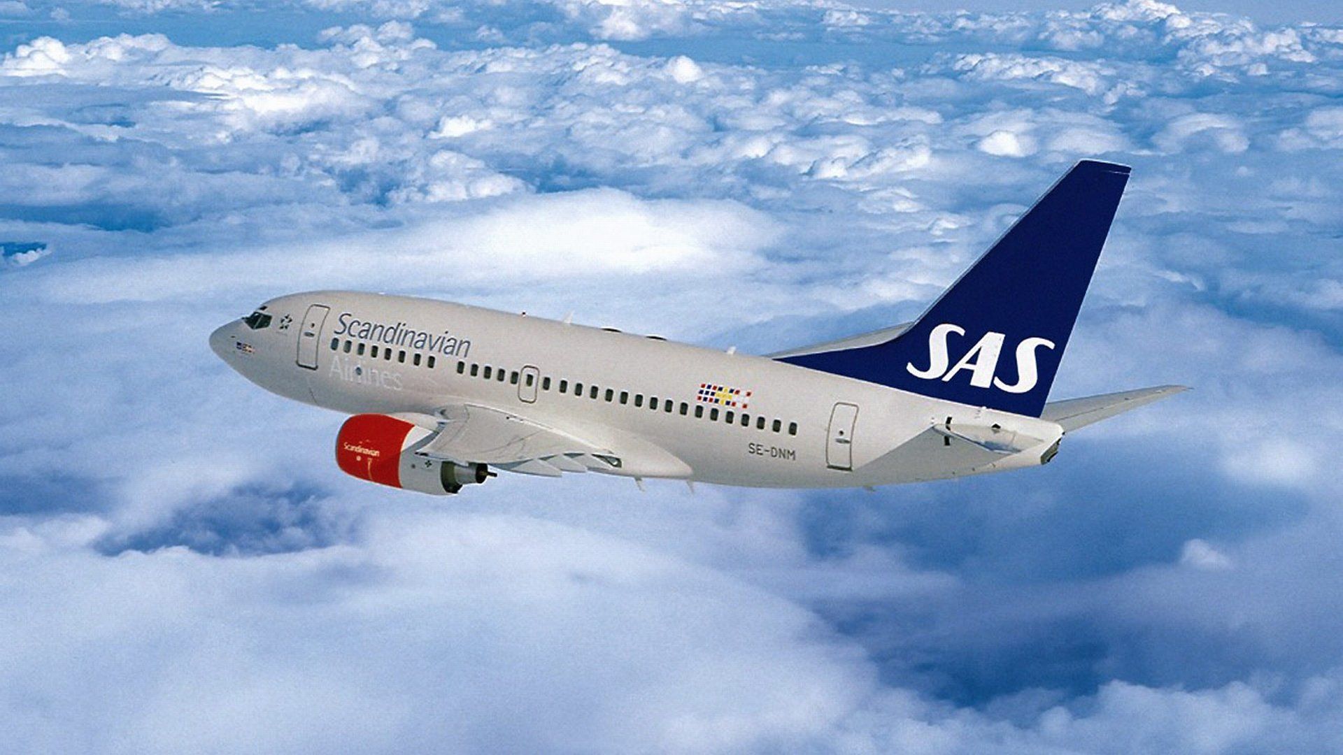 1920x1080 SAS Boeing 737 HD Wallpaper
