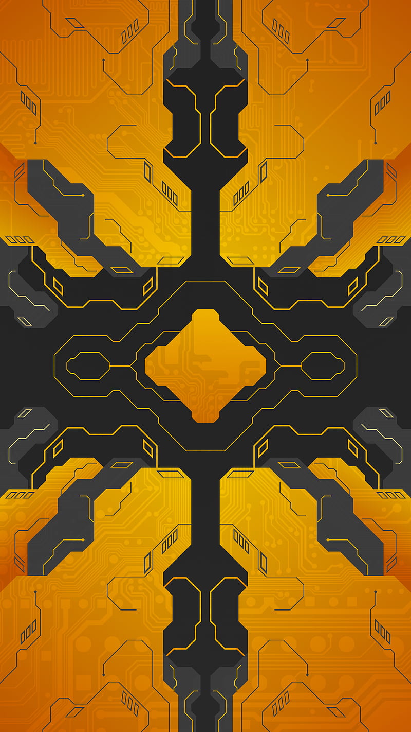 800x1422 HD yellow robot wallpaper