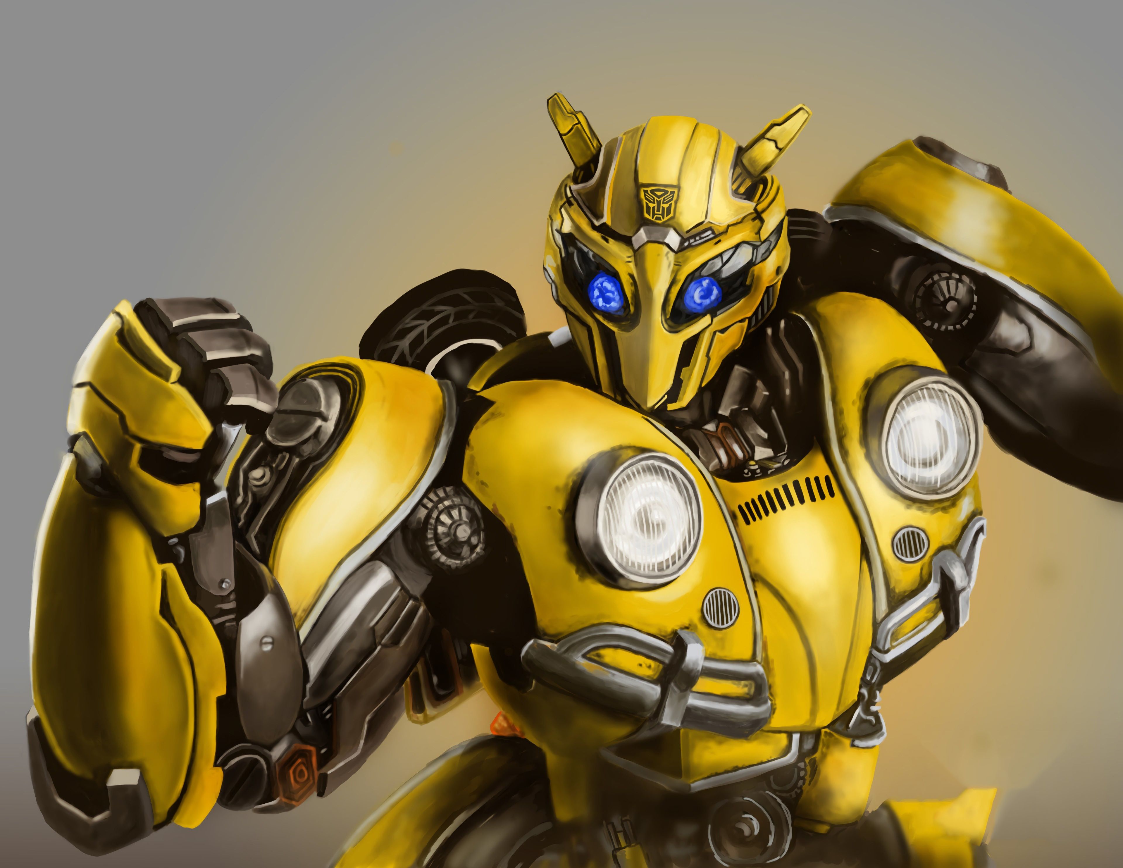 3840x2968 Wallpaper robot, Transformers, Transformers, Bumblebee, Bumblebee for mobile and desktop, section фильмы, resolution 3840x2968