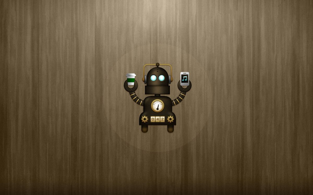 1200x750 Wallpaper Black and Yellow Robot Toy, Background Free Image