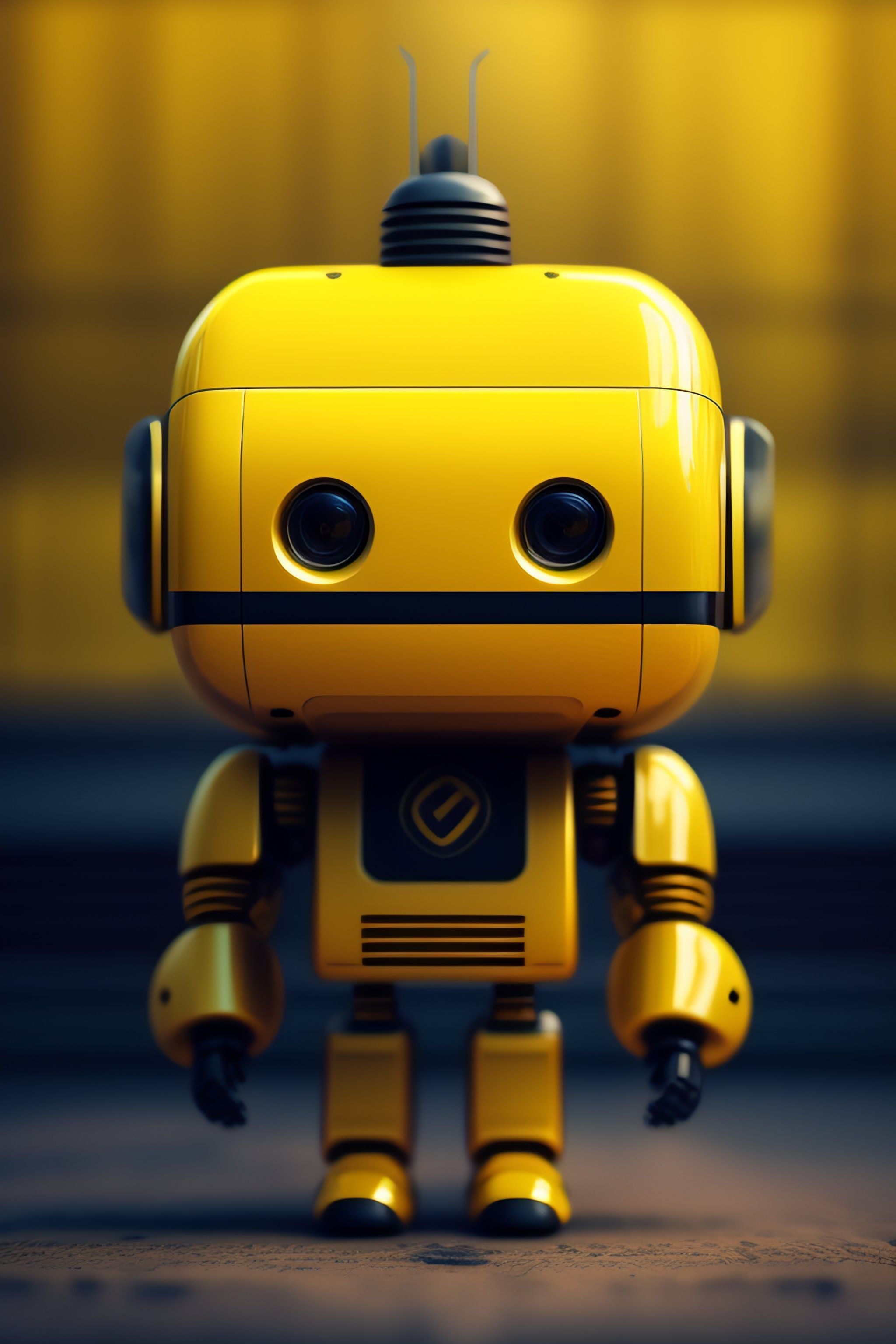 2048x3072 Lexica robot with a rectangular head only, hyper realistic