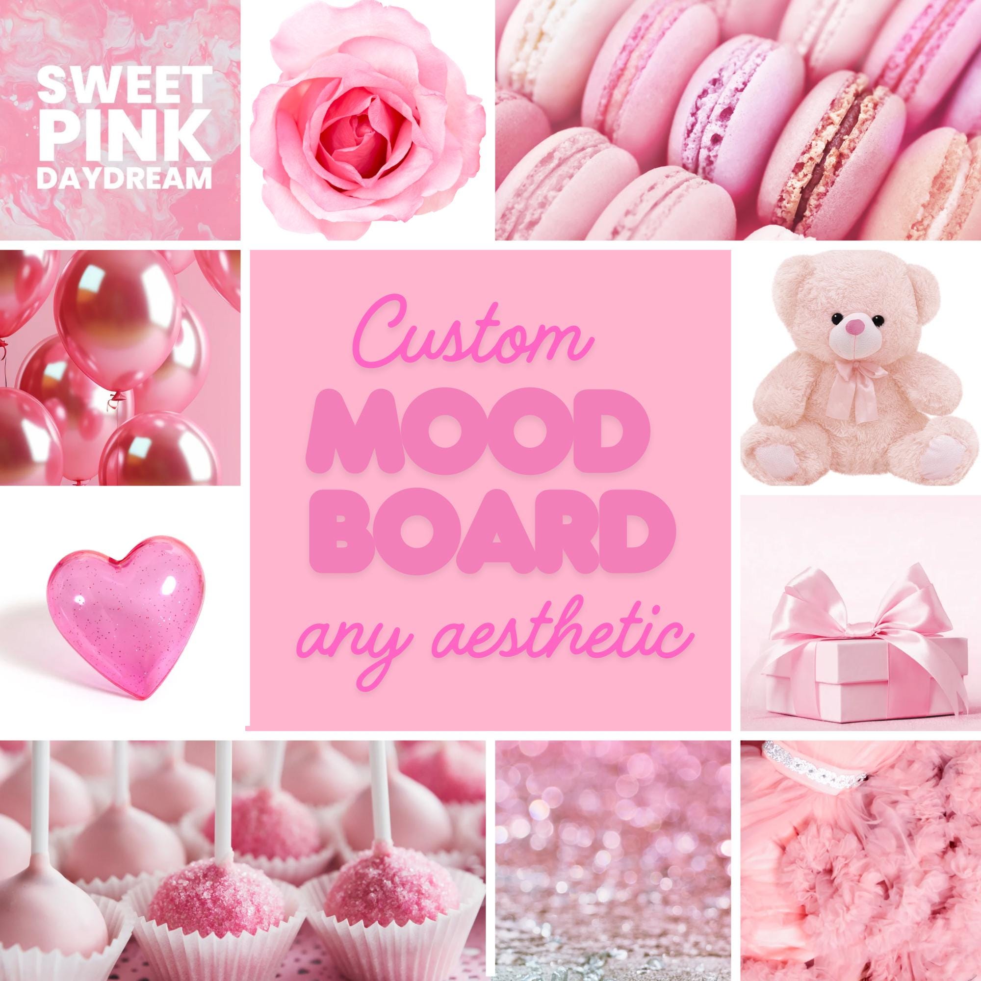 2000x2000 Pink Moodboard