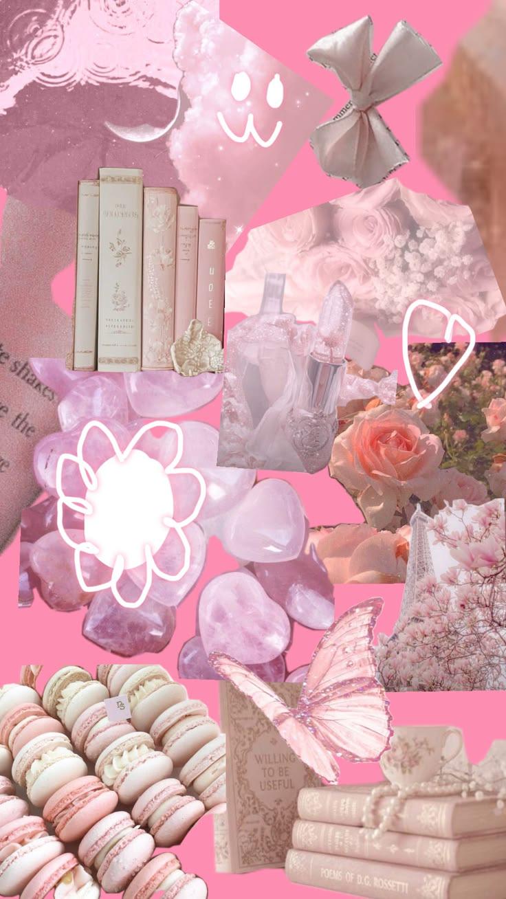 736x1308 Light Pink Wallpaper