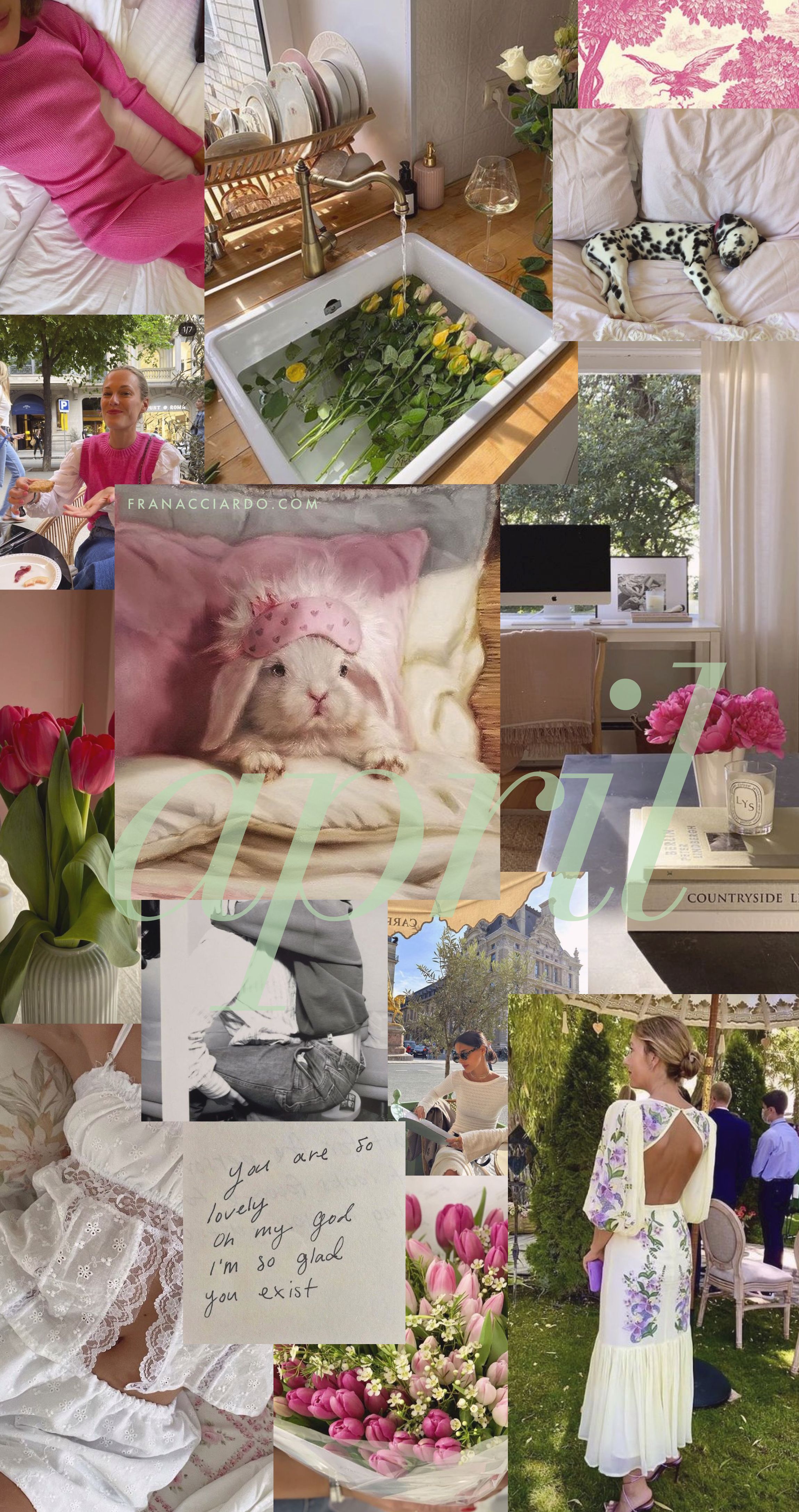 2300x4351 The Real April Moodboard (Desktop & iPhone Wallpaper Downloads)