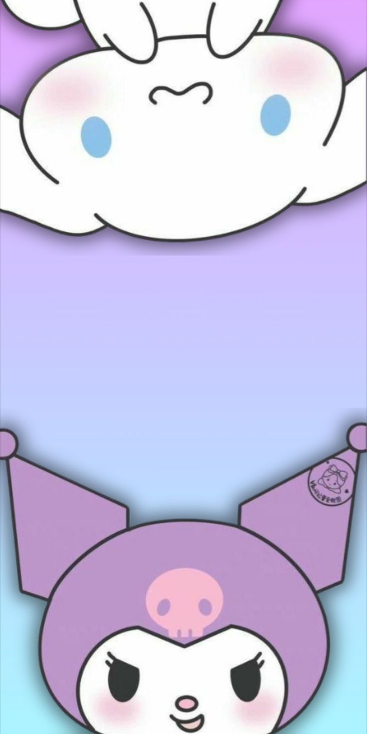 736x1472 Cinnamoroll and Kuromi Wallpaper for iPhone