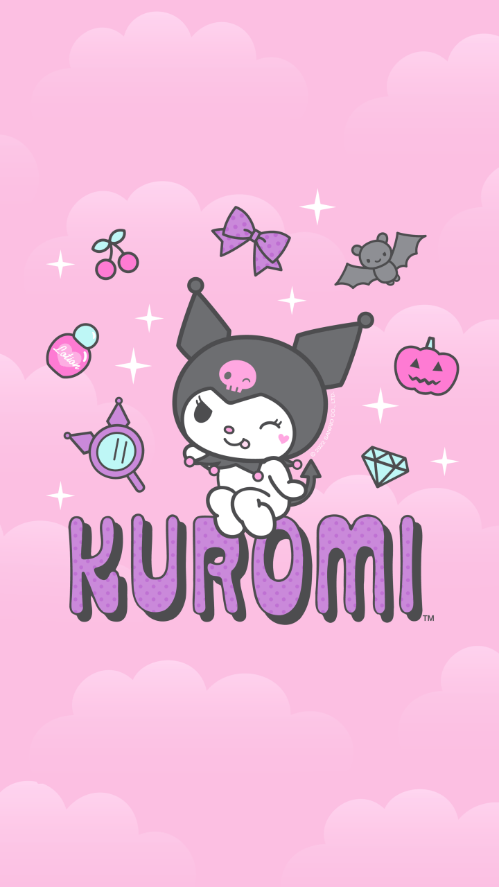 720x1280 Kuromi Wallpaper 4K, Cartoon, Hello Kitty