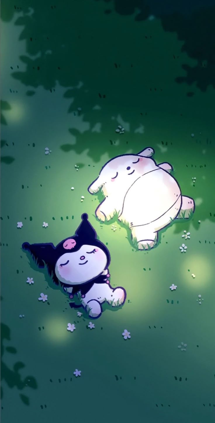 736x1445 Kuromi & Cinnamoroll