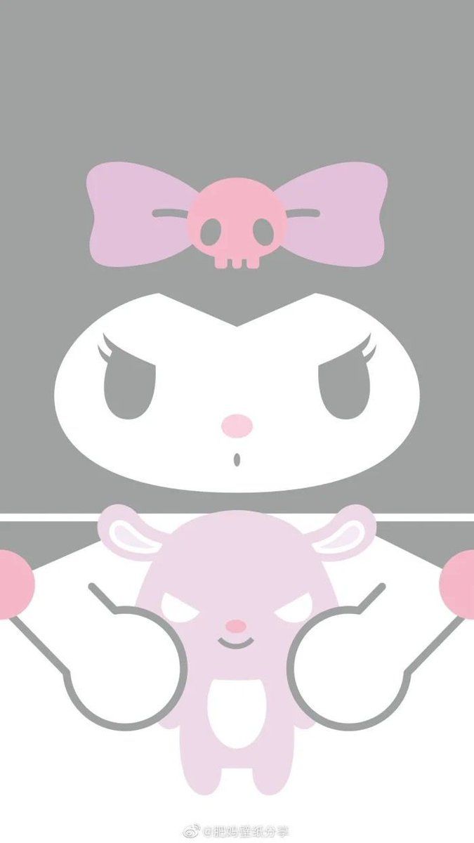 675x1200 I'm so obsessed with these pastel colored Kuromi and Cinnamoroll wallpaper (wallpaper originated from Pinterest)