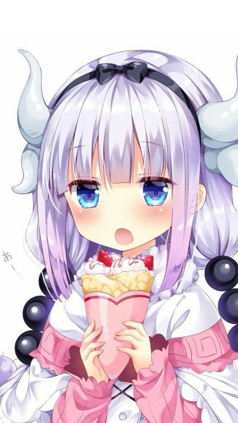 800x1422 Kanna uwu, anime, kawaii, littlegirl, HD phone wallpaper