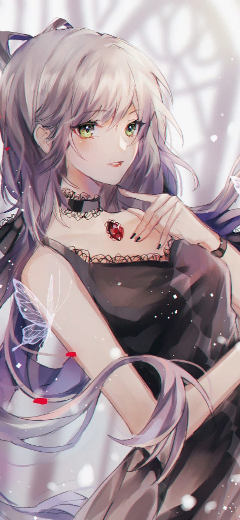 800x1733 Anime dibujo UwU, anime, dibujo, HD phone wallpaper