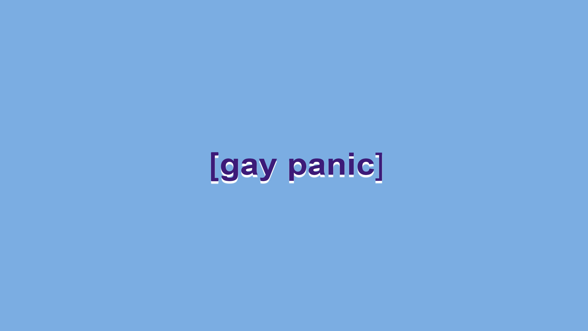 1920x1080 Gay Panic Phone Ipad Desktop Wallpaper Download.stickersandstuff's Ko Fi Shop