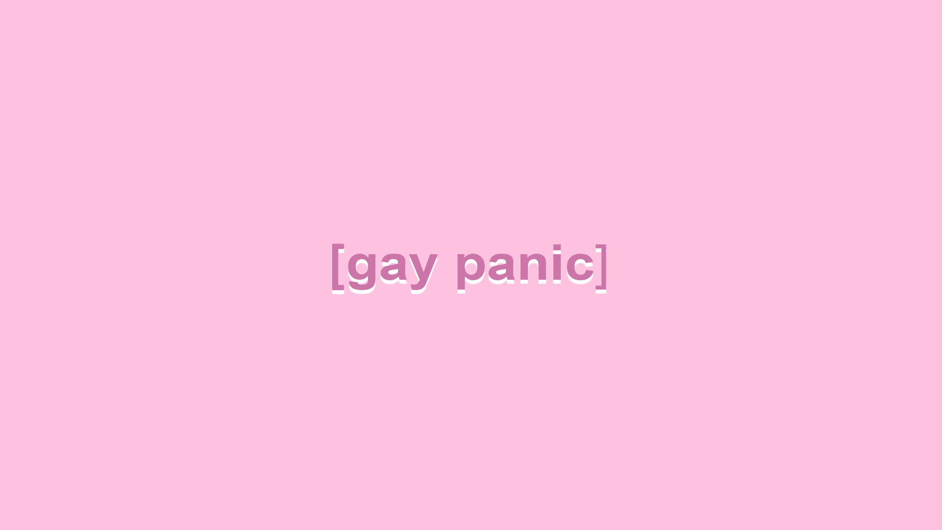 1920x1080 Gay Panic Phone Ipad Desktop Wallpaper Download.stickersandstuff's Ko Fi Shop