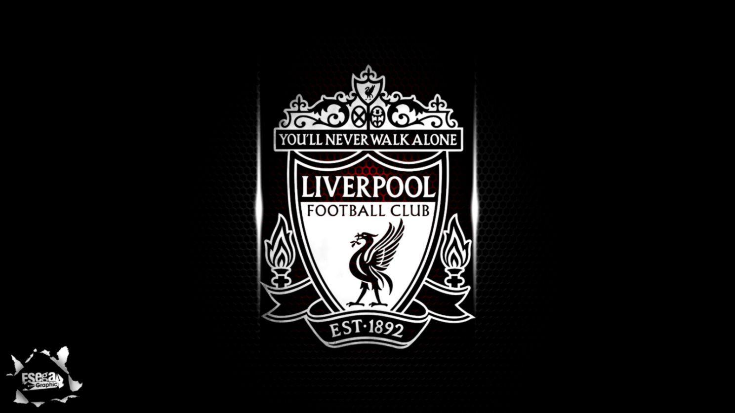 1488x837 Liverpool Fc Black Logo HD. All Wallpaper Desktop