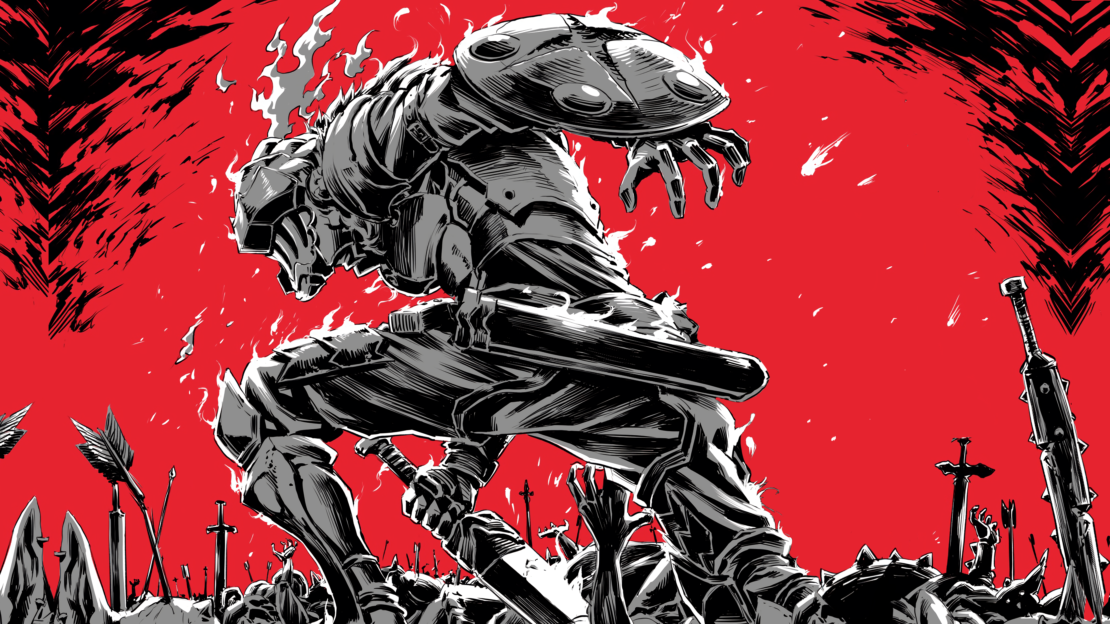 3840x2160 Goblin Slayer Armor: 4K Ultra HD Anime Wallpaperx2160