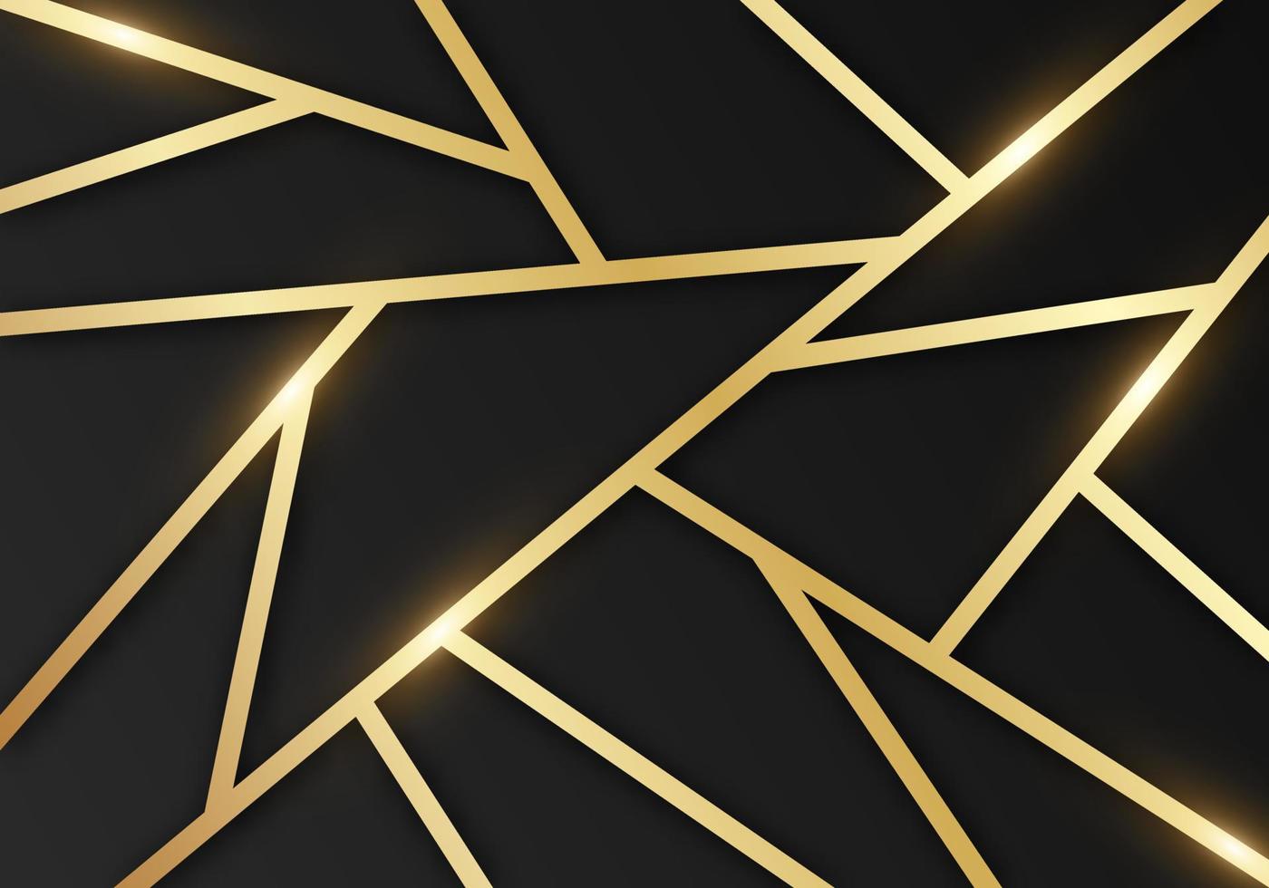 1400x980 Modern Mosaic Wallpaper Dark Black and Gold Background Texture